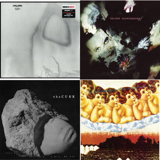 Faith (180G) & Disintegration & Songs Of A Lost World (Biovinyl/180G) & Japanese Whispers: The Cure Singles Nov 82:Nov 83 (Clear LP Vinyl/Transclear Sleeve W/ Inner Bag)
