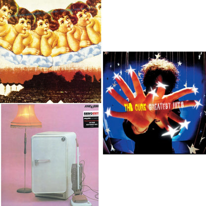 Greatest Hits (2LP) & Three Imaginary Boys (180G) & Japanese Whispers: The Cure Singles Nov 82:Nov 83 (Clear LP Vinyl/Transclear Sleeve W/ Inner Bag)