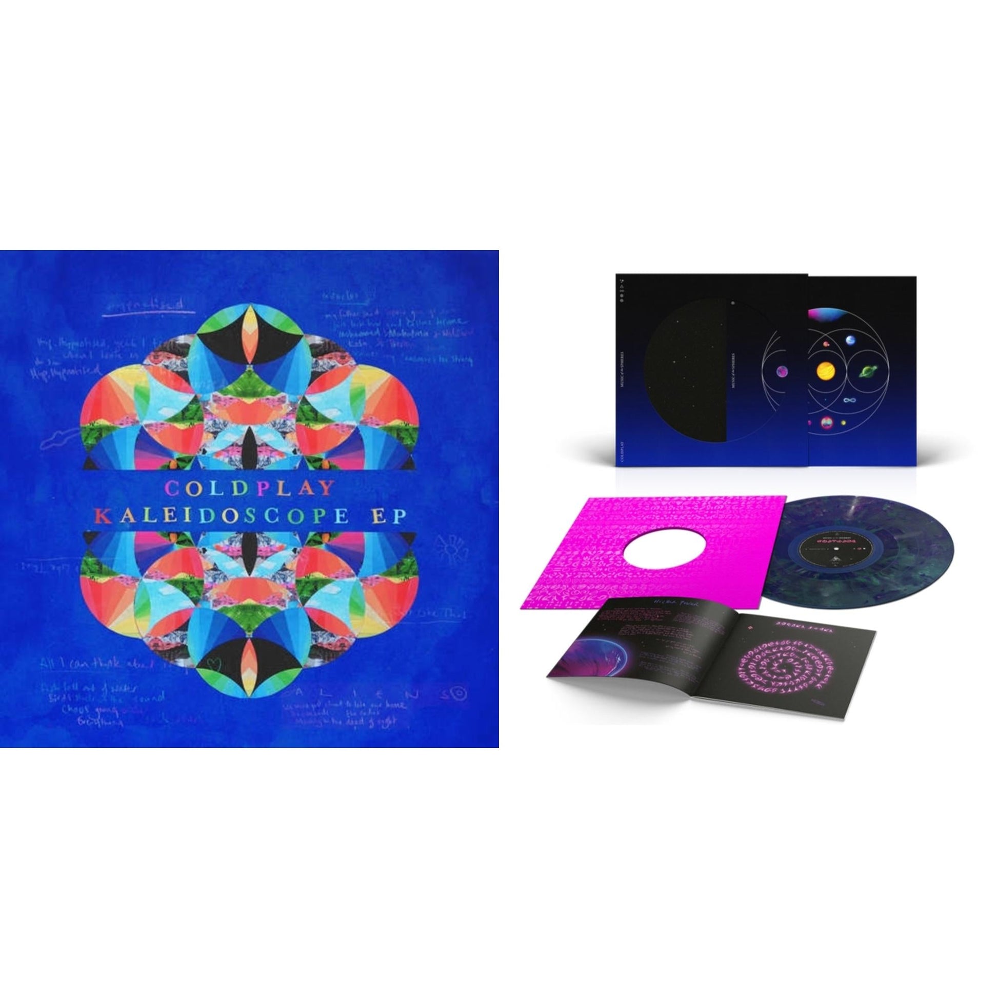 This is a 2 LP Vinyl SKU bundle.
1.This LP Vinyl is brand new.Format: LP VinylMusic Style: Alternative RockThis item's title is: Kaleidoscope Ep (180G)Artist: ColdplayLabel: ATLANTIC/PARLOPHONEBarcode: 190295825157Release Date: 8/4/2017
2.This LP Vinyl is brand new.