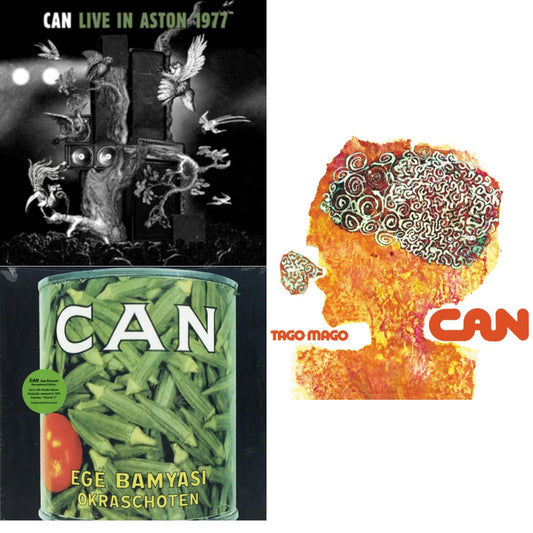 This is a 3 LP Vinyl SKU bundle.
1.This LP Vinyl is brand new.Format: LP VinylMusic Style: KrautrockThis item's title is: Live In Aston 1977Artist: CanLabel: MuteBarcode: 5400863143688Release Date: 6/28/2024
2.This LP Vinyl is brand new.