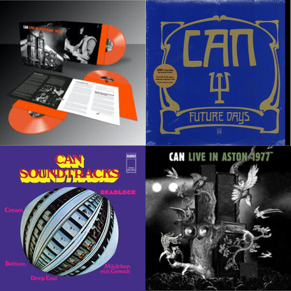 This is a 4 LP Vinyl SKU bundle.
1.This LP Vinyl is brand new.Format: LP VinylMusic Style: KrautrockThis item's title is: Live Stuttgart 1975 (Orange Vinyl/3LP)Artist: CanLabel: MUTEBarcode: 5400863043391Release Date: 5/28/2021
2.This LP Vinyl is brand new.