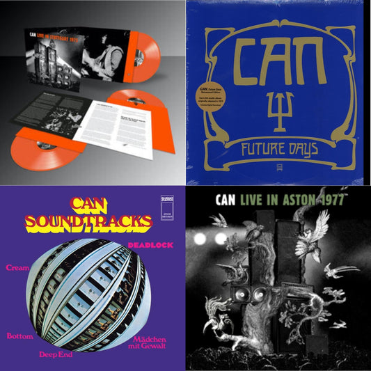 This is a 4 LP Vinyl SKU bundle.
1.This LP Vinyl is brand new.Format: LP VinylMusic Style: KrautrockThis item's title is: Live Stuttgart 1975 (Orange Vinyl/3LP)Artist: CanLabel: MUTEBarcode: 5400863043391Release Date: 5/28/2021
2.This LP Vinyl is brand new.