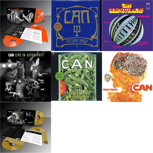 This is a 7 LP Vinyl SKU bundle.
1.This LP Vinyl is brand new.Format: LP VinylMusic Style: KrautrockThis item's title is: Live Stuttgart 1975 (Orange Vinyl/3LP)Artist: CanLabel: MUTEBarcode: 5400863043391Release Date: 5/28/2021
2.This LP Vinyl is brand new.