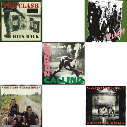 Hits Back (180G) & Combat Rock (180G/Remastered) & London Calling (2LP/180G/Remastered) & Clash (180G/Remastered) & Sandinista (3LP/180G/Remastered)
