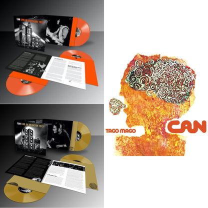 Live Stuttgart 1975 (Orange Vinyl/3LP) & Live In Brighton 1975 (Limited Edition/Inca Gold Vinyl/3LP) & Tago Mago (Limited Edition Orange LP Vinyl)