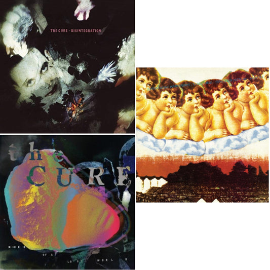 Disintegration & Mixes Of A Lost World (180G/Biovinyl/2LP) (Half-Speed) & Japanese Whispers: The Cure Singles Nov 82:Nov 83 (Clear LP Vinyl/Transclear Sleeve W/ Inner Bag)