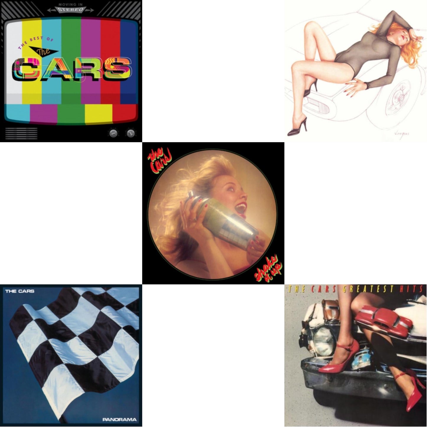 Greatest Hits (Translucent Ruby Red LP Vinyl) (Rocktober) & Candy-O (Expanded Edition/2LP) & Panorama (Expanded Edition/2LP) & Moving In Stereo: Best Of (2LP/180G) & Shake It Up (Expanded) (2LP/180G)