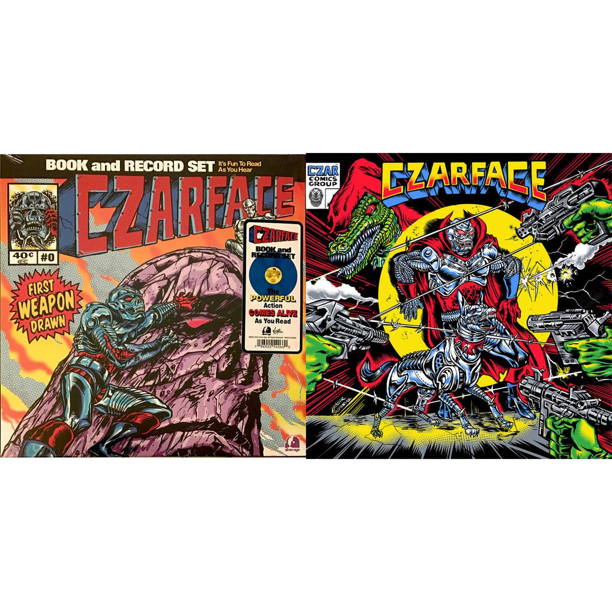 First Weapon Drawn (Sky Blue LP Vinyl) & Odd Czar Against Us