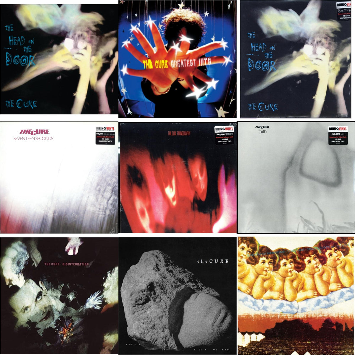 Head On The Door & Greatest Hits (2LP) & Head On The Door (180G) & Seventeen Seconds (180G) & Pornography (180G) & Faith (180G) & Disintegration & Songs Of A Lost World (Biovinyl/180G)