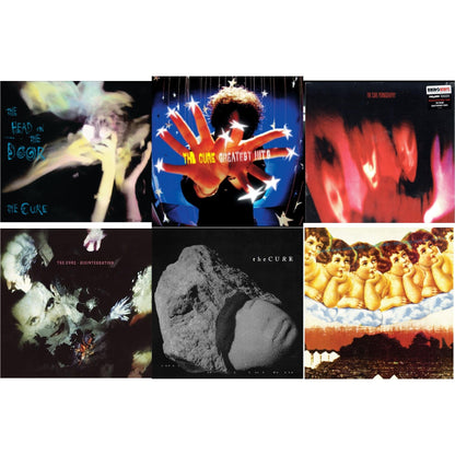 Head On The Door & Greatest Hits (2LP) & Pornography (180G) & Disintegration & Songs Of A Lost World (Biovinyl/180G) & Japanese Whispers: The Cure Singles Nov 82:Nov 83 (Clear LP Vinyl/Transclear Sleeve W/ Inner Bag)