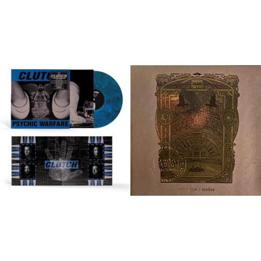 Psychic Warfare (10Th Anniversary/Blue Smoke LP Vinyl) & Robot Hive / Exodus (Clutch Collector's Series)
