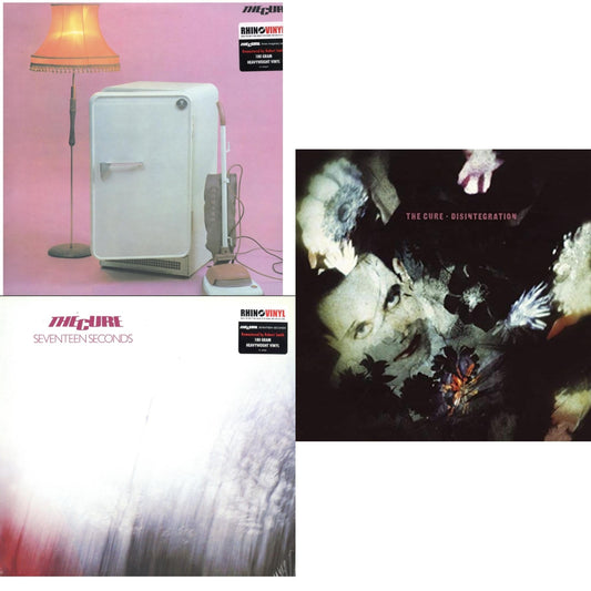 Three Imaginary Boys (180G) & Seventeen Seconds (180G) & Disintegration
