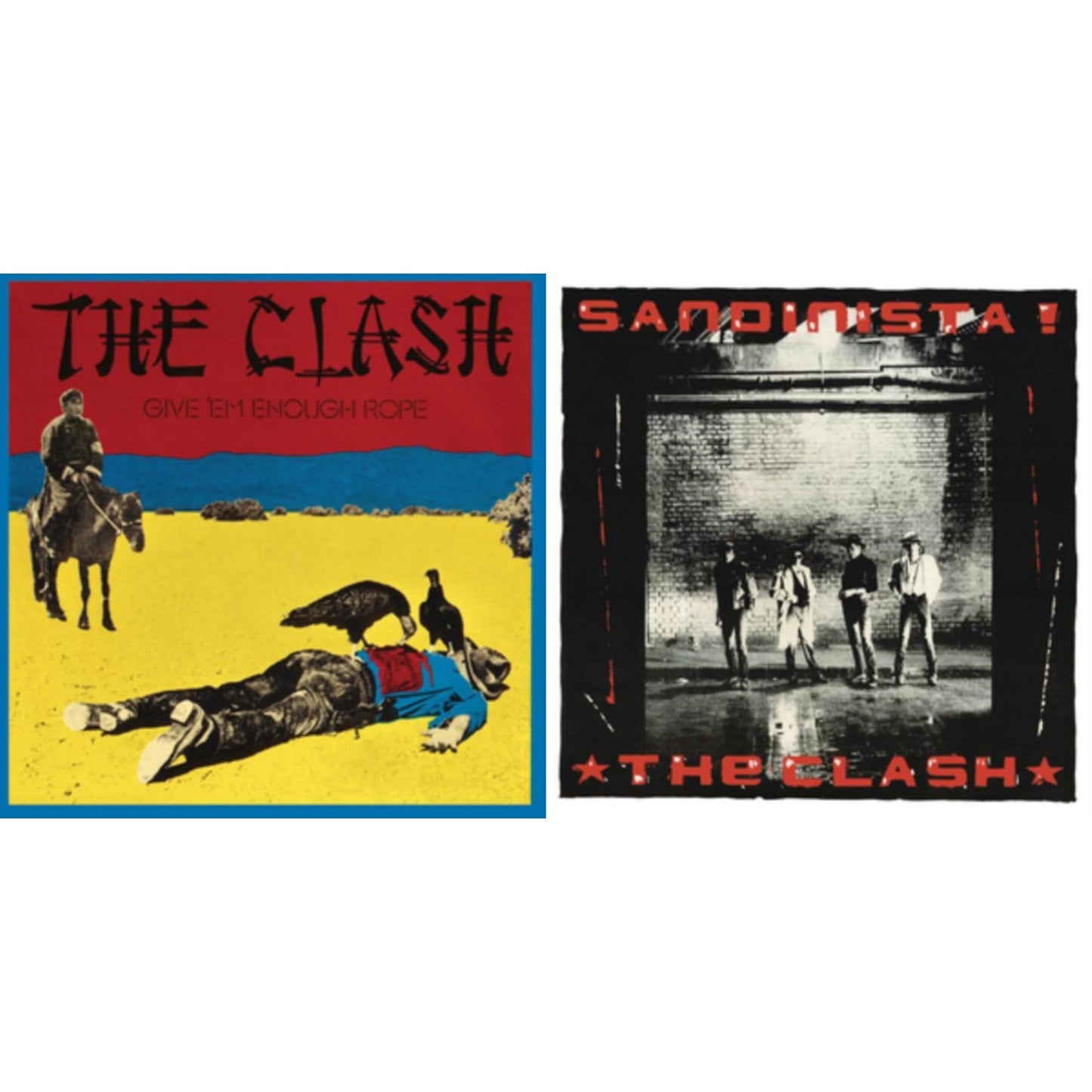 Give 'Em Enough Rope (180G/Remastered) & Sandinista (3LP/180G/Remastered)