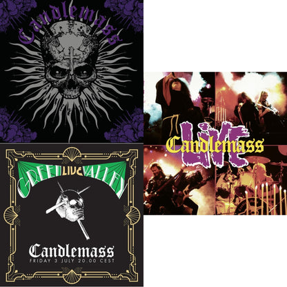 Candlemass Live & Green Valley Live & Sweet Evil Sun (2LP)
