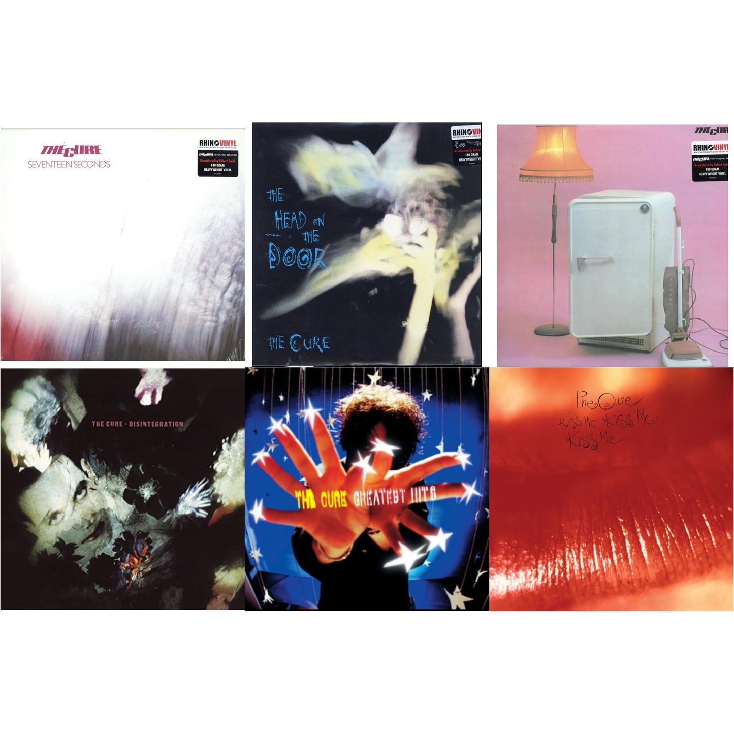 This is a 6 LP Vinyl SKU bundle.
1.This LP Vinyl is brand new.Format: LP VinylMusic Style: New WaveThis item's title is: Seventeen Seconds (180G)Artist: CureLabel: ELEKTRA CATALOG GROUPBarcode: 081227981600Release Date: 9/6/2016
2.This LP Vinyl is brand new.