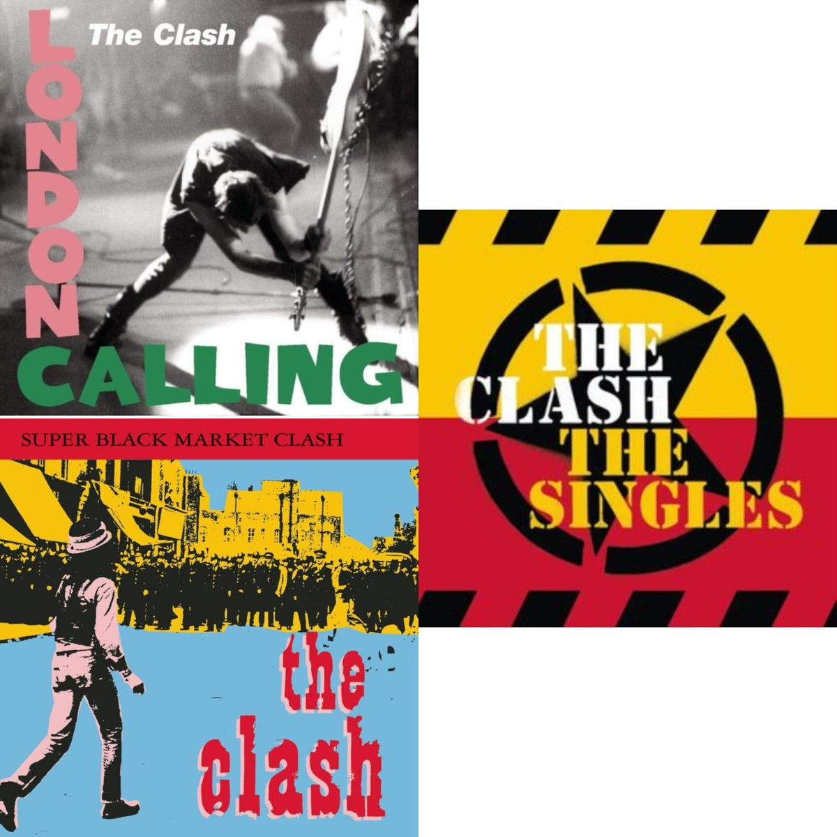 London Calling & Super Black Market Clash & Singles