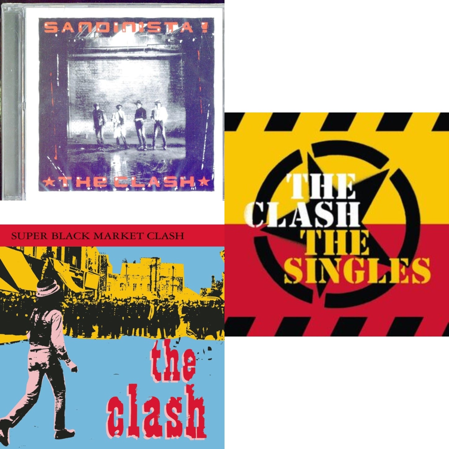 Sandinista & Super Black Market Clash & Singles