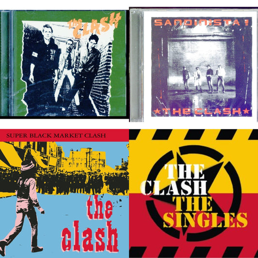 Clash (Us Edition) & Sandinista & Super Black Market Clash & Singles