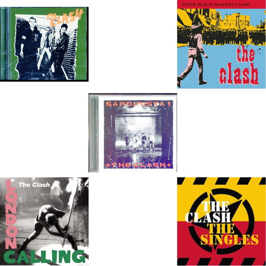 Clash (Us Edition) & London Calling & Sandinista & Super Black Market Clash & Singles