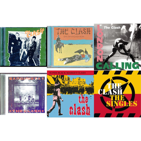 Clash (Us Edition) & Give Em Enough Rope & London Calling & Sandinista & Super Black Market Clash & Singles