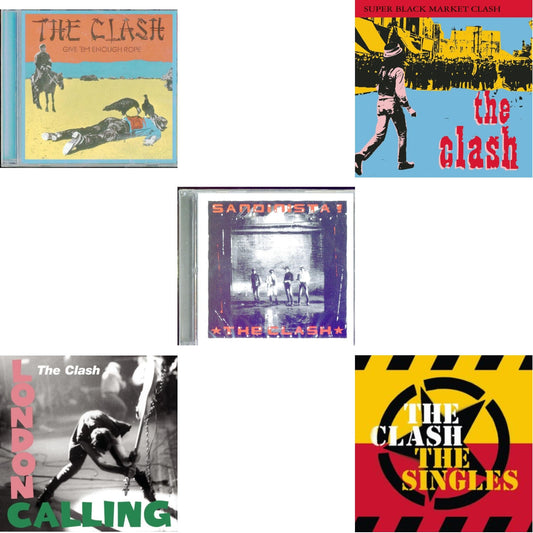 Give Em Enough Rope & London Calling & Sandinista & Super Black Market Clash & Singles