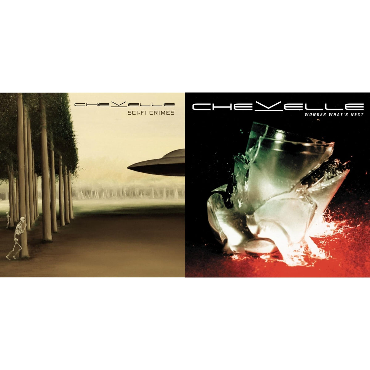 Chevelle - Wonder What's Next & Sci-Fi Crimes - CD Bundle
