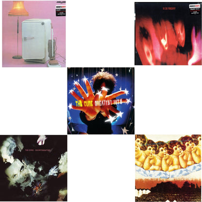 Three Imaginary Boys (180G) & Pornography (180G) & Disintegration & Greatest Hits & Japanese Whispers: The Cure Singles Nov 82:Nov 83 (Clear LP Vinyl/Transclear Sleeve W/ Inner Bag)