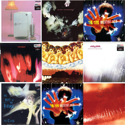 This is a 9 LP Vinyl SKU bundle.
1.This LP Vinyl is brand new.Format: LP VinylMusic Style: New WaveThis item's title is: Greatest Hits (2LP)Artist: CureLabel: ELEKTRA CATALOG GROUPBarcode: 081227935238Release Date: 6/30/2017
2.This LP Vinyl is brand new.