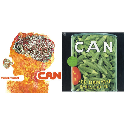 This is a 2 LP Vinyl SKU bundle.
1.This LP Vinyl is brand new.Format: LP VinylMusic Style: KrautrockThis item's title is: Tago Mago (Limited Edition Orange LP Vinyl)Artist: CanLabel: Spoon RecordsBarcode: 724596951934Release Date: 11/8/2019
2.This LP Vinyl is brand new.