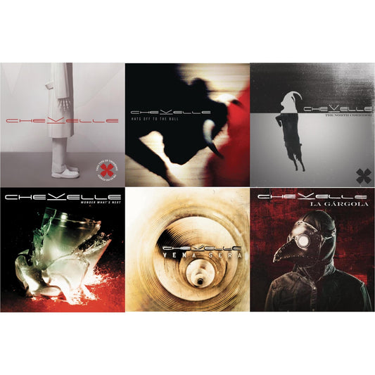 This is a 6 CD SKU bundle.
1.This CD is brand new.Format: CDThis item's title is: This Type Of Thinking (Could Do Us In)Artist: ChevelleLabel: LEGACYBarcode: 889854334420Release Date: 4/3/2017
2.This CD is brand new.