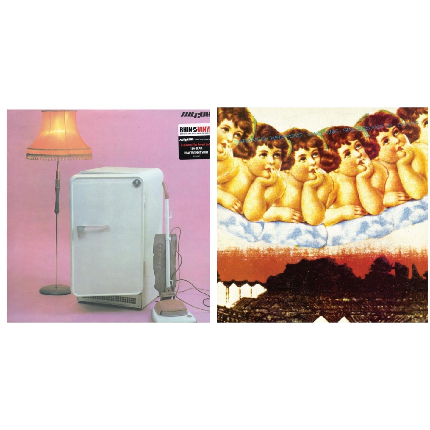 Three Imaginary Boys (180G) & Japanese Whispers: The Cure Singles Nov 82:Nov 83 (Clear LP Vinyl/Transclear Sleeve W/ Inner Bag)
