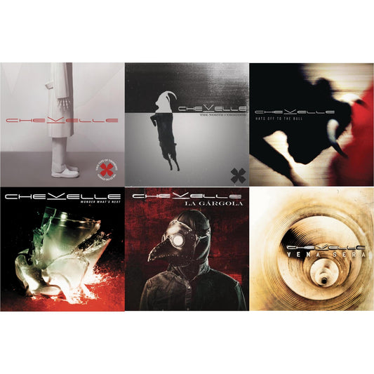 This is a 6 CD SKU bundle.
1.This CD is brand new.Format: CDThis item's title is: This Type Of Thinking (Could Do Us In)Artist: ChevelleLabel: LEGACYBarcode: 889854334420Release Date: 4/3/2017
2.This CD is brand new.