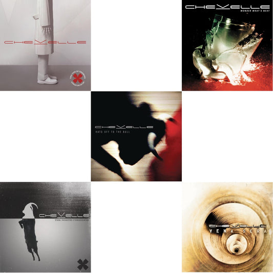 This is a 5 CD SKU bundle.
1.This CD is brand new.Format: CDThis item's title is: This Type Of Thinking (Could Do Us In)Artist: ChevelleLabel: LEGACYBarcode: 889854334420Release Date: 4/3/2017
2.This CD is brand new.