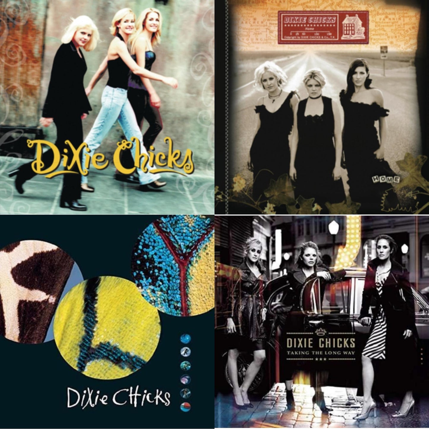 This is a 4 LP Vinyl SKU bundle.
1.This LP Vinyl is brand new.Format: LP VinylMusic Style: CountryThis item's title is: Wide Open SpacesArtist: ChicksLabel: LEGACYBarcode: 888751758117Release Date: 4/15/2016
2.This LP Vinyl is brand new.