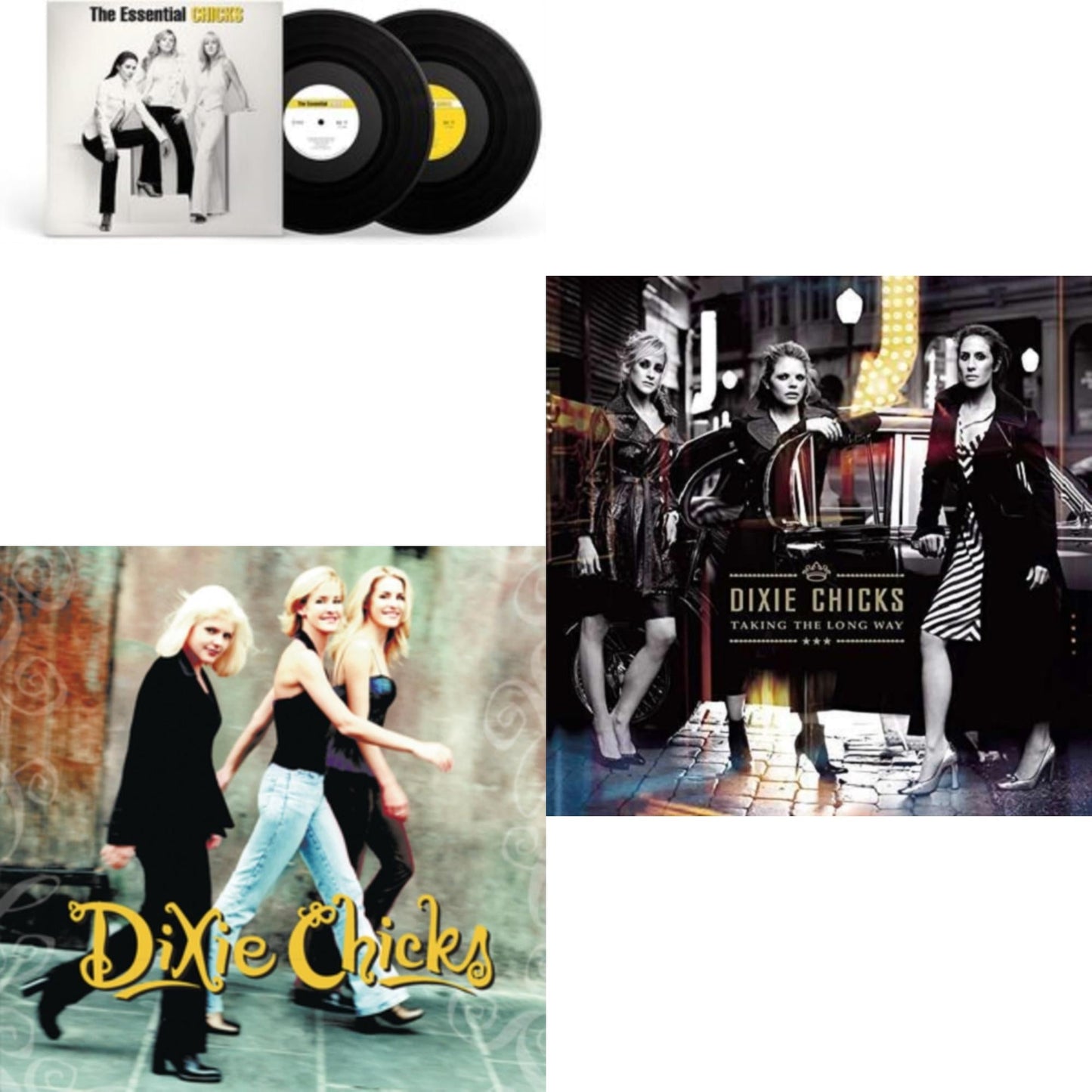 This is a 3 LP Vinyl SKU bundle.
1.This LP Vinyl is brand new.Format: LP VinylThis item's title is: Essential Chicks (2LP)Artist: ChicksLabel: LEGACYBarcode: 194398047010Release Date: 11/12/2021
2.This LP Vinyl is brand new.