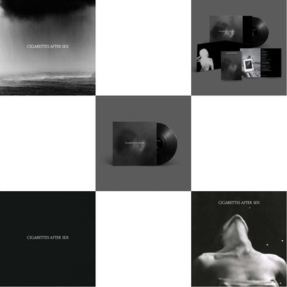This is a 5 LP Vinyl SKU bundle.
1.This LP Vinyl is brand new.Format: LP VinylMusic Style: Dream PopThis item's title is: CryArtist: Cigarettes After SexLabel: PARTISAN RECORDSBarcode: 720841217312Release Date: 10/25/2019
2.This LP Vinyl is brand new.