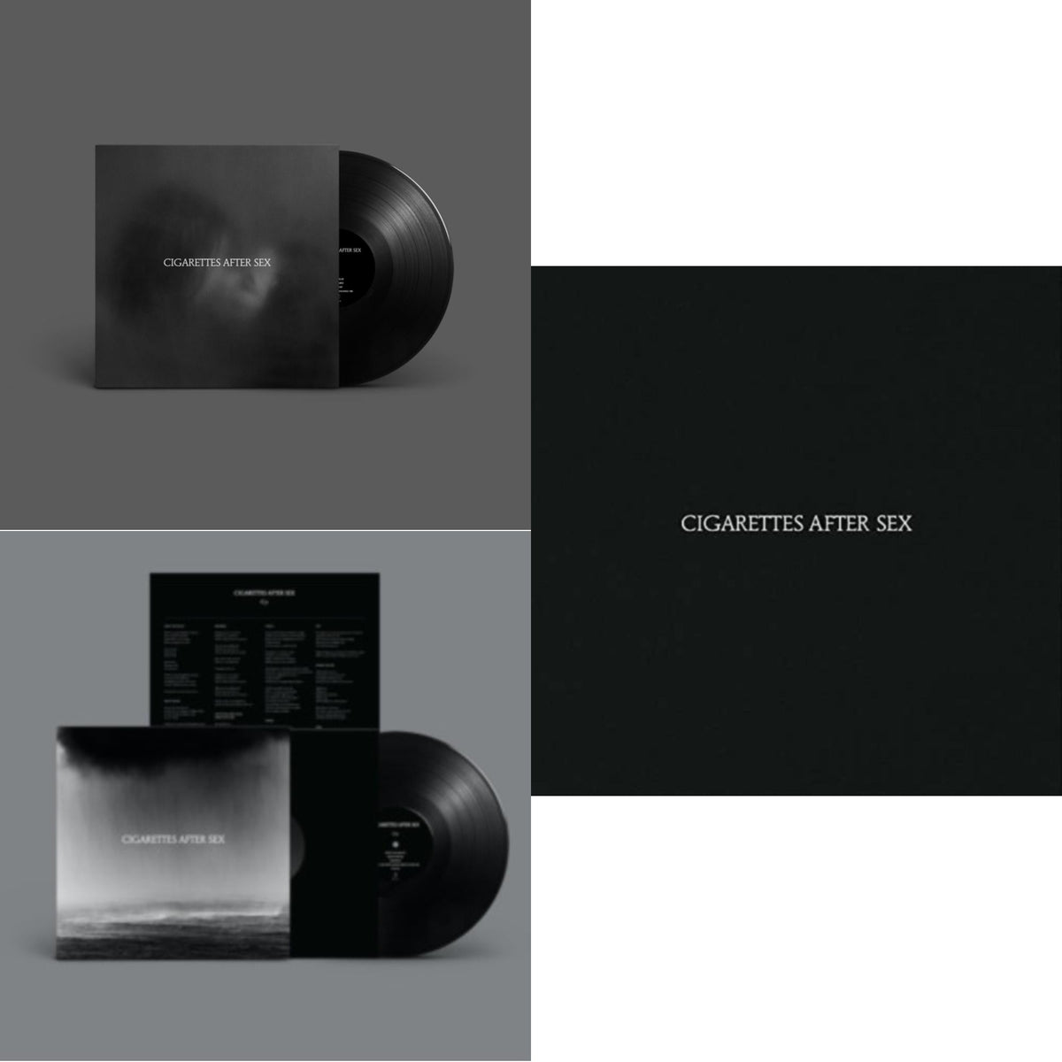 Cigarettes After Sex - Cigarettes After Sex & Cry (Deluxe) & X's - LP Vinyl Bundle