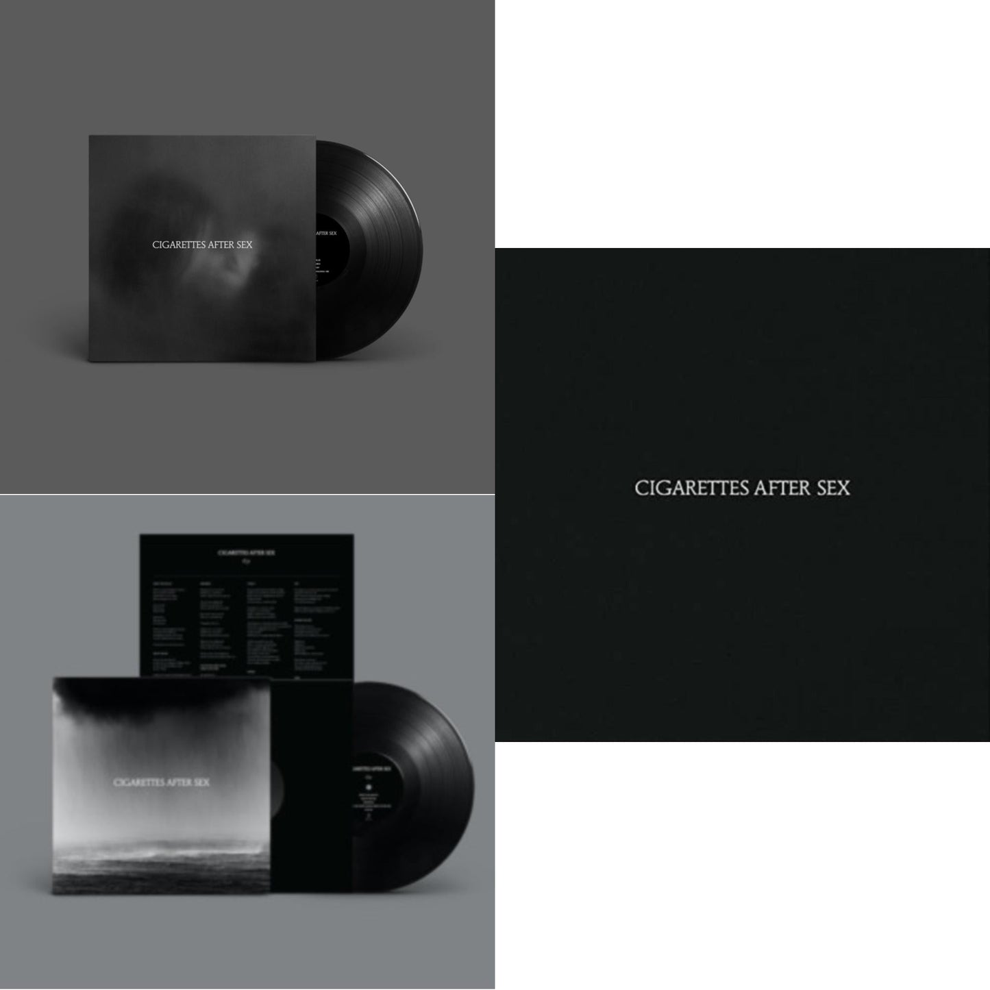 This is a 3 LP Vinyl SKU bundle.
1.This LP Vinyl is brand new.Format: LP VinylMusic Style: Indie RockThis item's title is: Cigarettes After SexArtist: Cigarettes After SexLabel: PARTISAN RECORDSBarcode: 720841214618Release Date: 6/9/2017
2.This LP Vinyl is brand new.