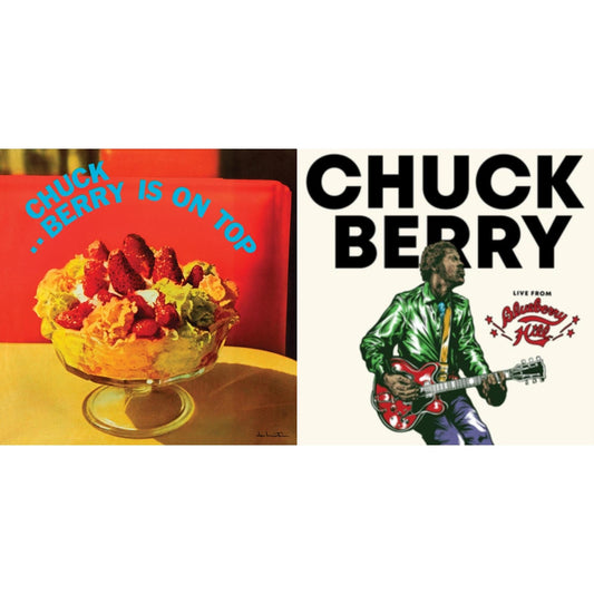 This is a 2 LP Vinyl SKU bundle.
1.This LP Vinyl is brand new.Format: LP VinylThis item's title is: Berry Is On Top (180G/Red LP Vinyl/Limited/Anniversary Edition)Artist: Chuck BerryLabel: FRIDAY MUSIC TWOBarcode: 829421814351Release Date: 8/18/2023
2.This LP Vinyl is brand new.