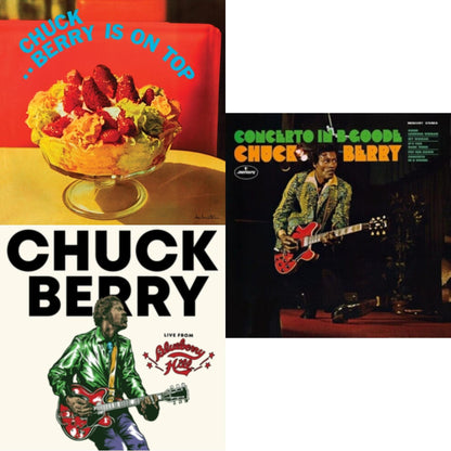 Live From Blueberry Hill & Berry Is On Top (180G/Red LP Vinyl/Limited/Anniversary Edition) & Concerto In B Goode