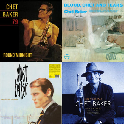Round Midnight 79 & Blood, Chet & Tears (Verve By Request Series)  & In New York (Clear LP Vinyl) & Late Night Jazz (2LP)