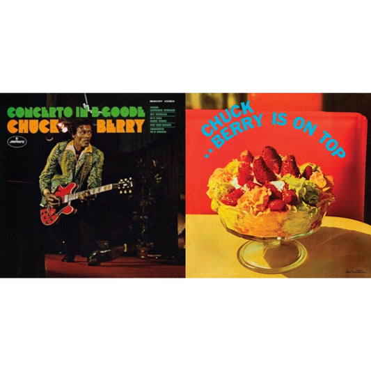 Chuck Berry - Berry Is On Top (180G/Red LP Vinyl/Limited/Anniversary Edition) & Concerto In B Goode