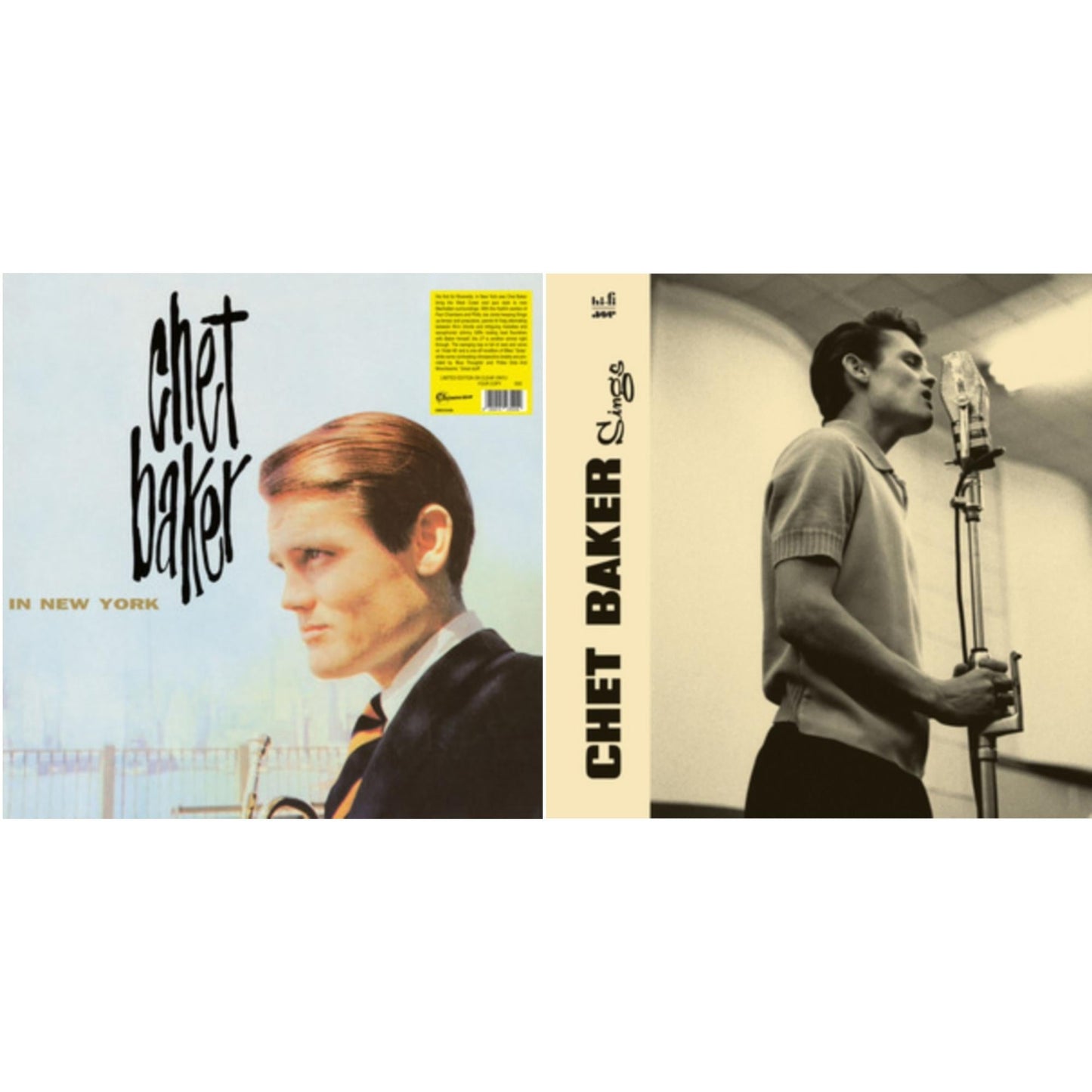 In New York (Clear LP Vinyl) & Chet Baker Sings