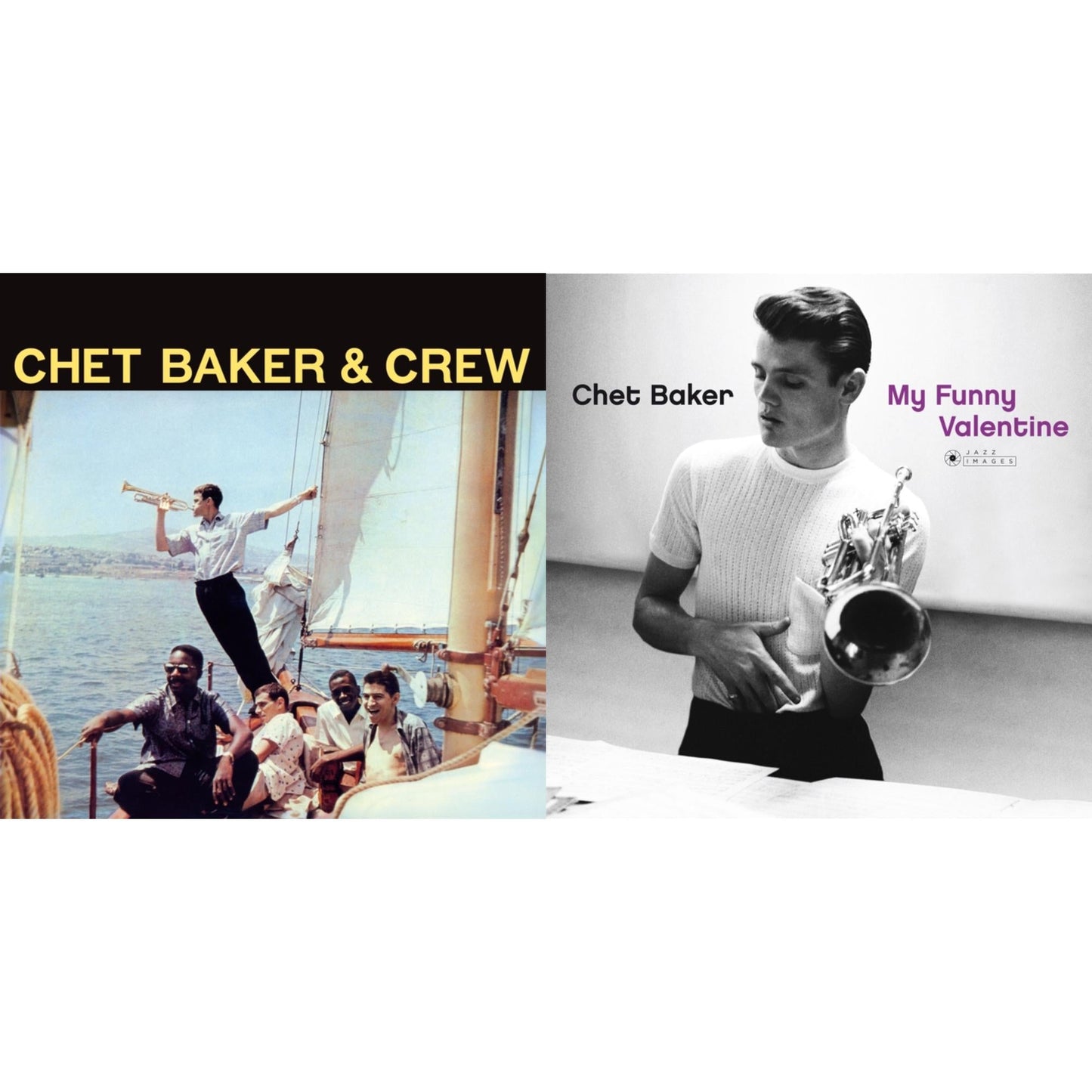 Chet Baker & Crew (Yellow LP Vinyl/180G) & My Funny Valentine (180G/Gatefold)