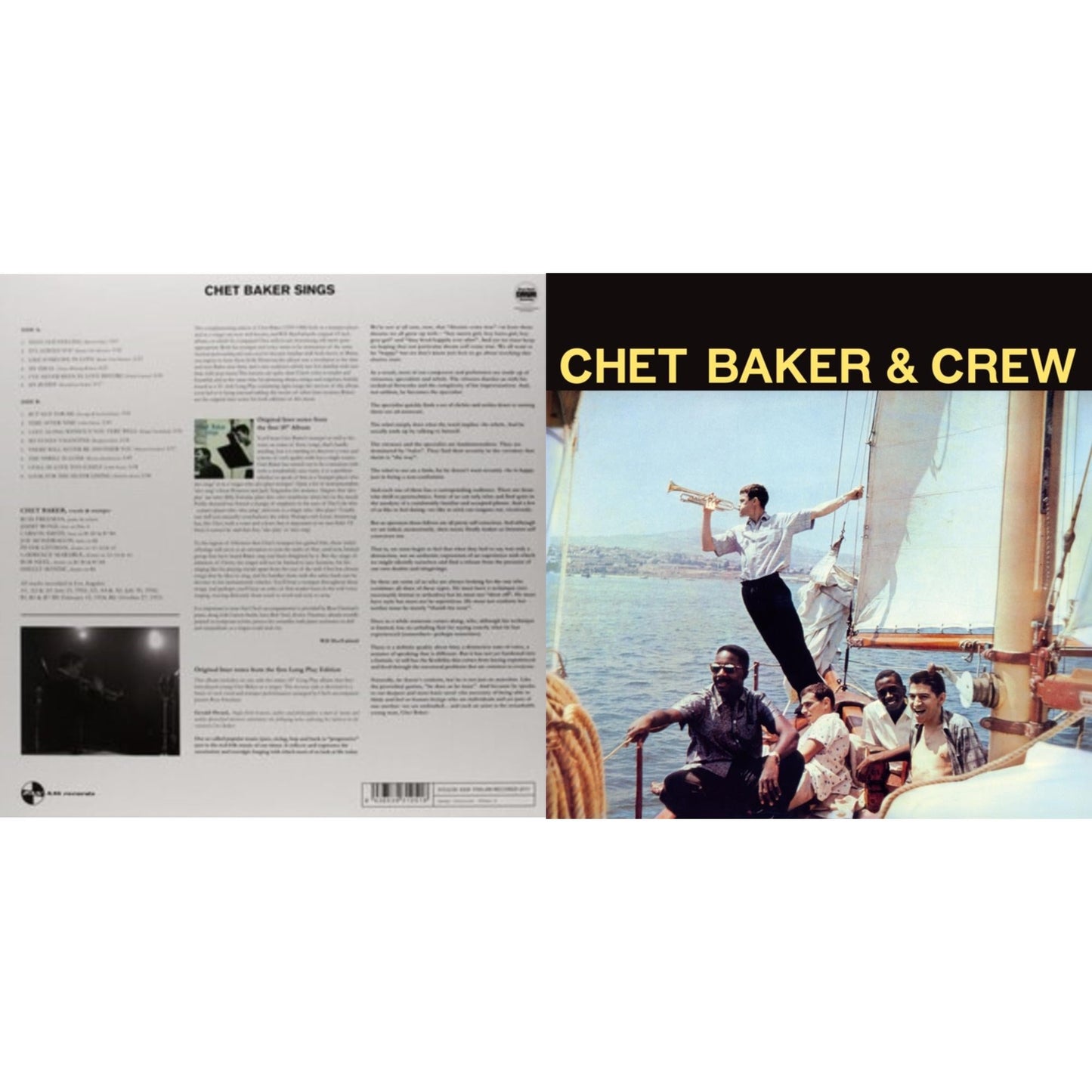 Sings & Chet Baker & Crew (Yellow LP Vinyl/180G)