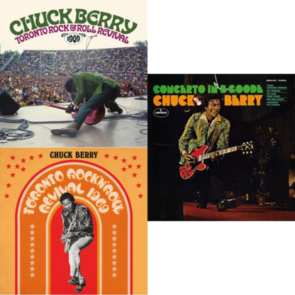 Toronto Rock 'N' Roll Revival 1969 (Swirl Vinyl/2LP) & Toronto Rock N Roll Revival 1969 (Orange LP Vinyl) & Concerto In B Goode