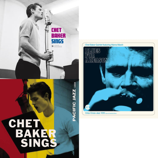 This is a 3 LP Vinyl SKU bundle.
1.This LP Vinyl is brand new.Format: LP VinylMusic Style: Cool JazzThis item's title is: Sings (180G/Gatefold)Artist: Chet BakerLabel: Jazz ImagesBarcode: 8436569191088Release Date: 4/27/2018
2.This LP Vinyl is brand new.