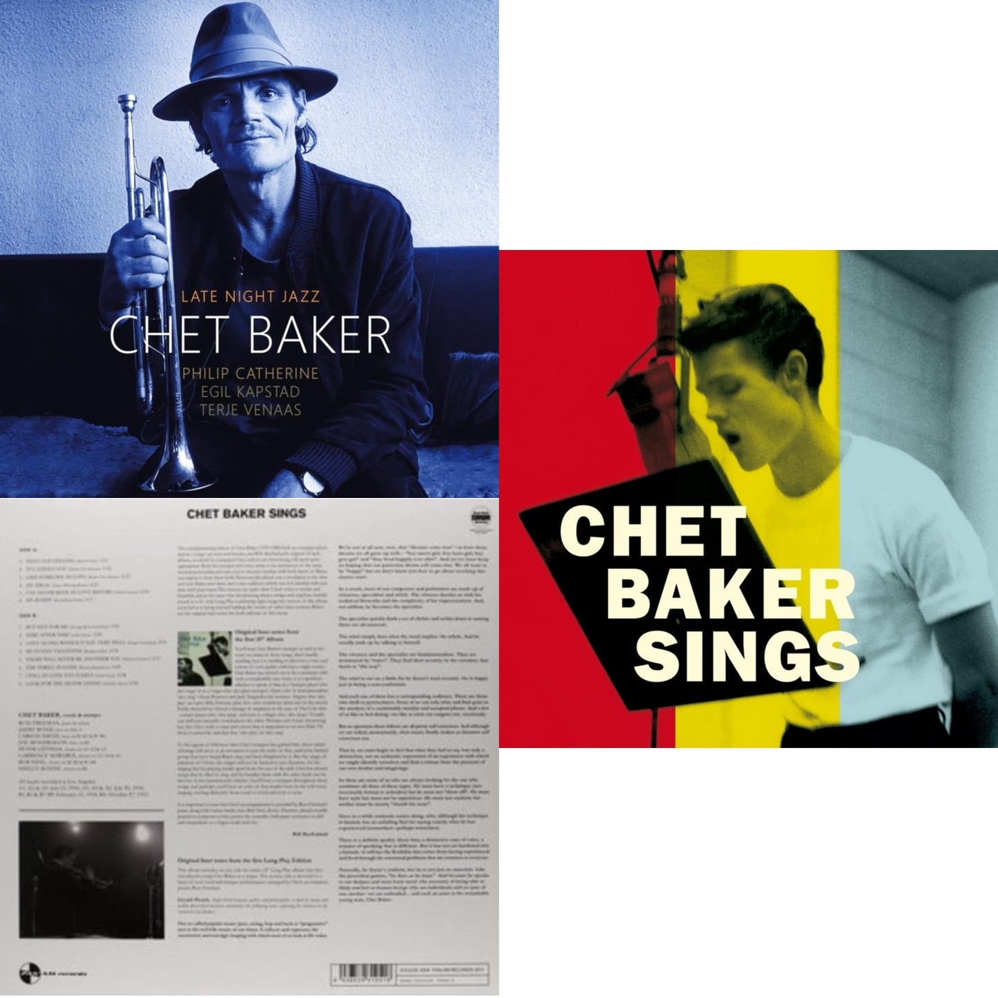 Late Night Jazz (2LP) & Sings & Chet Baker Sings