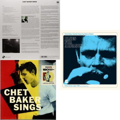 This is a 3 LP Vinyl SKU bundle.
1.This LP Vinyl is brand new.Format: LP VinylThis item's title is: Blues For A Reason (Feat. Warne Marsh)Artist: Chet BakerBarcode: 8435395503782Release Date: 10/27/2023
2.This LP Vinyl is brand new.