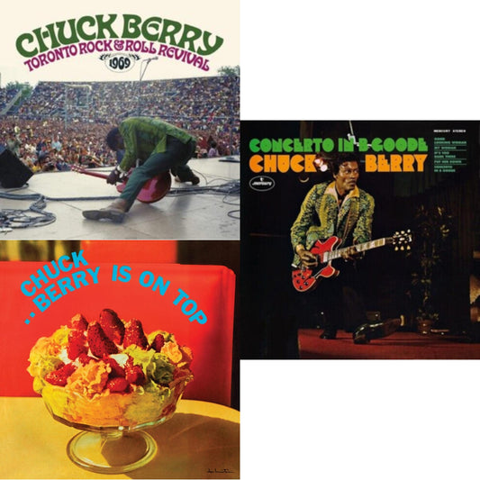 Toronto Rock 'N' Roll Revival 1969 (Swirl Vinyl/2LP) & Berry Is On Top (180G/Red LP Vinyl/Limited/Anniversary Edition) & Concerto In B Goode